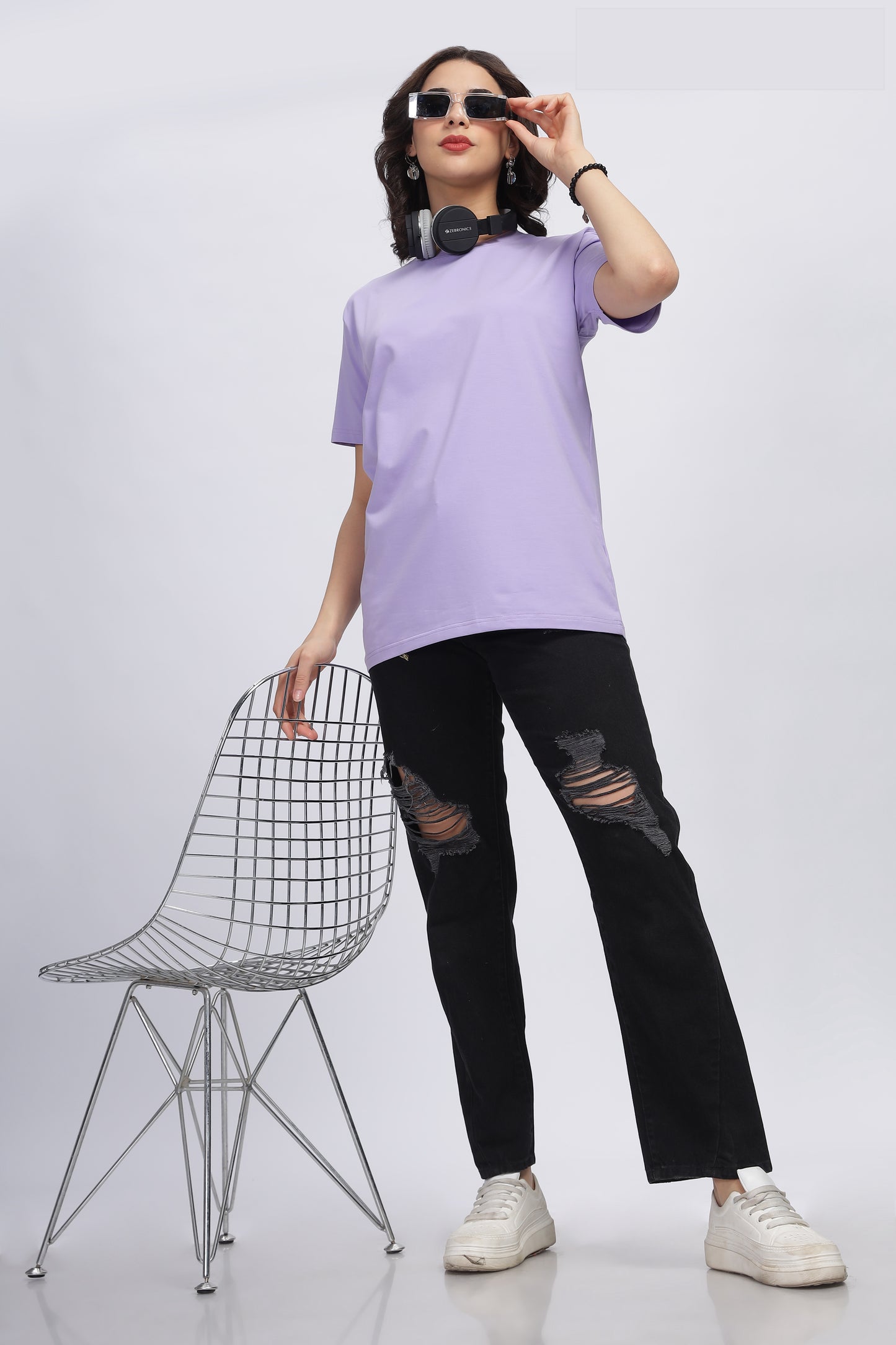 Breezy Lilac Supima Cotton Tee