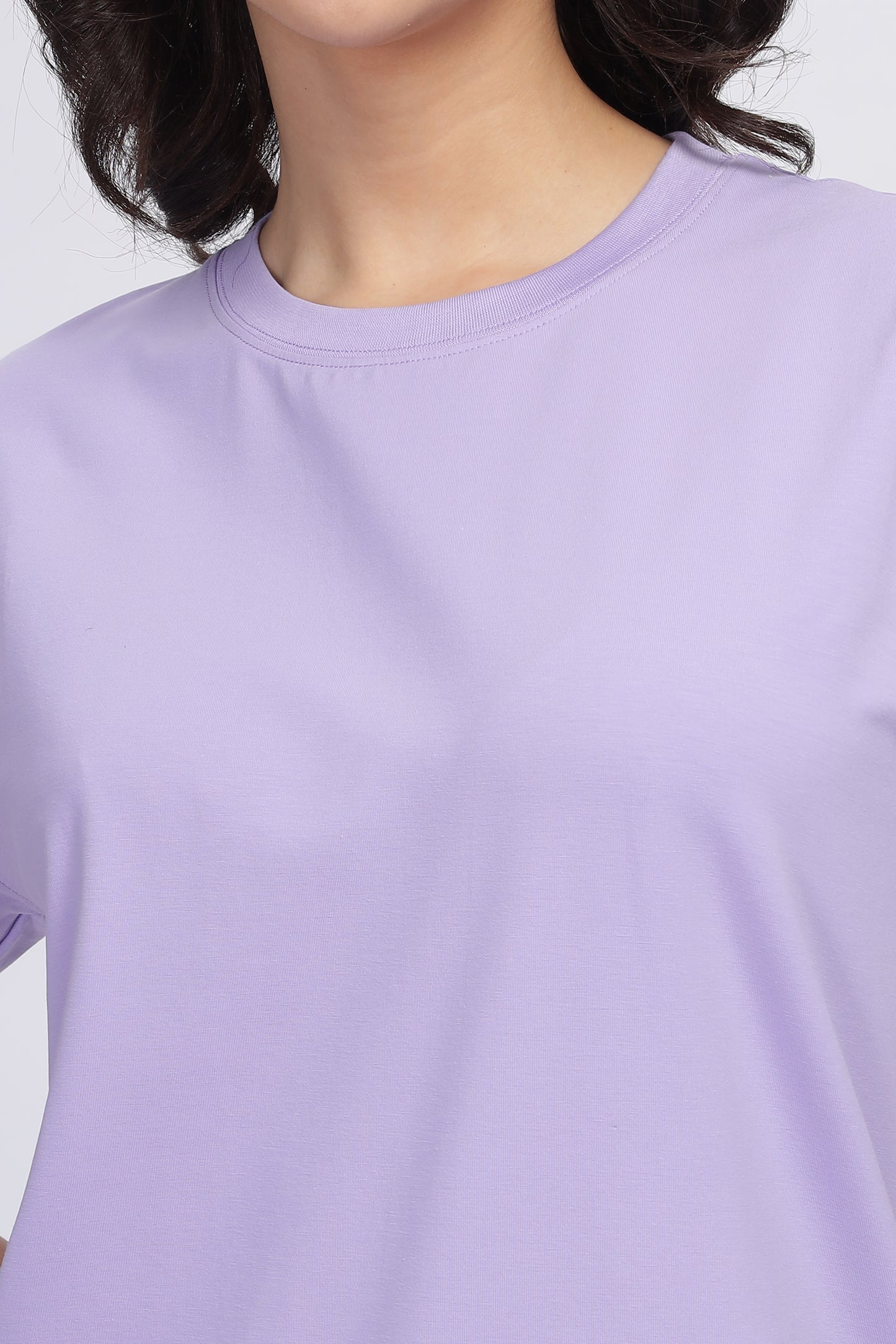 Breezy Lilac Supima Cotton Tee