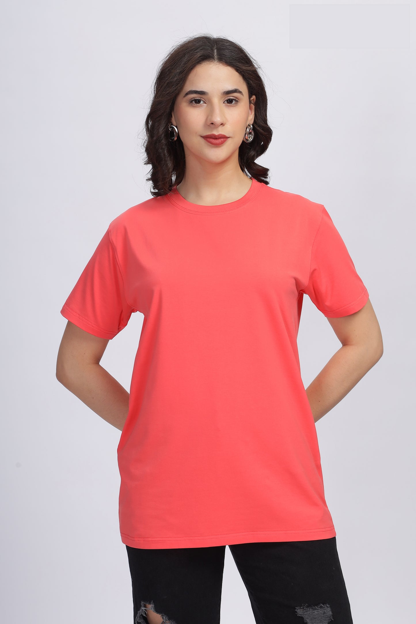 Stone Cold Coral Supima Cotton Tee