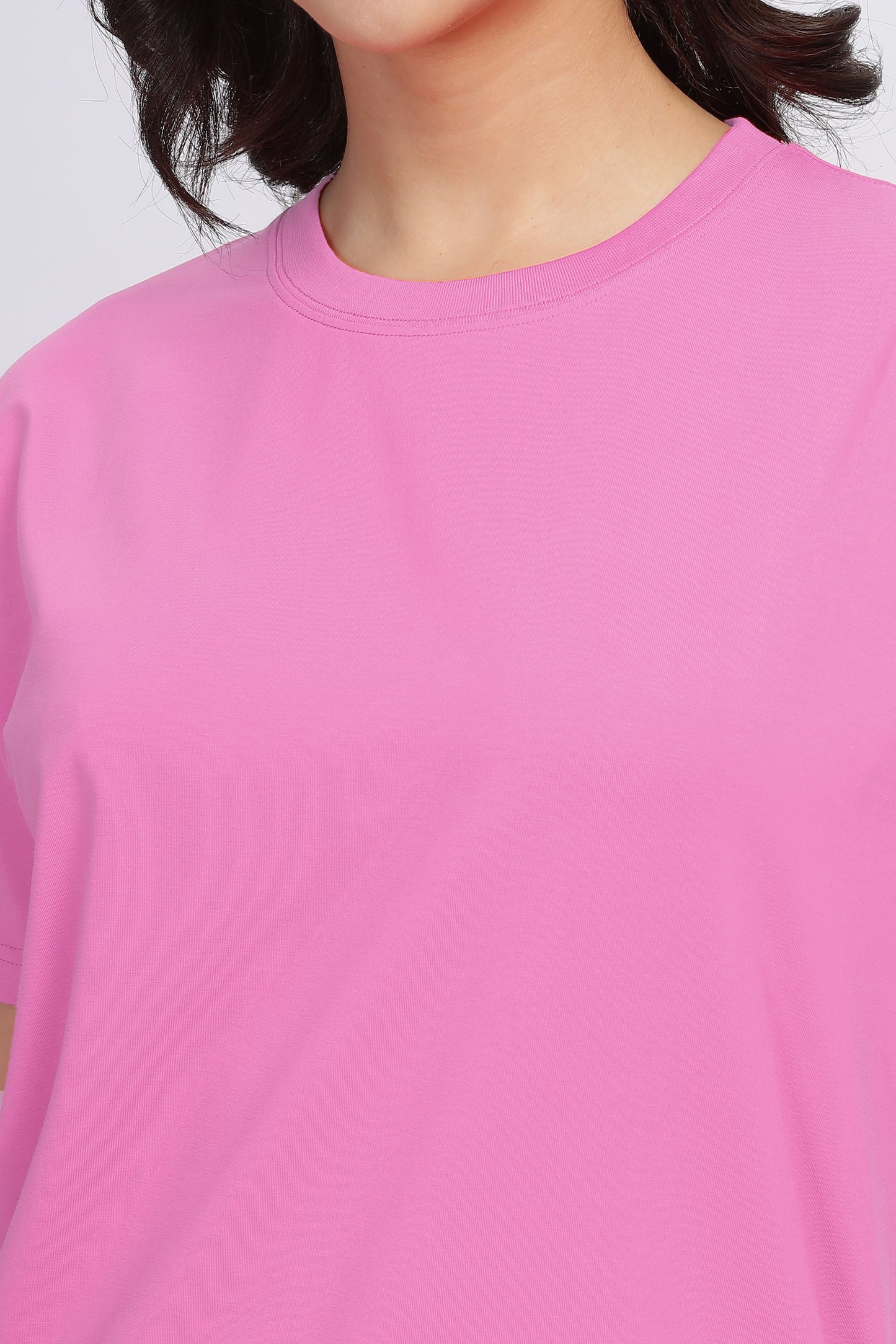 Women's Cool Pink Supima Regular Fit Tee
