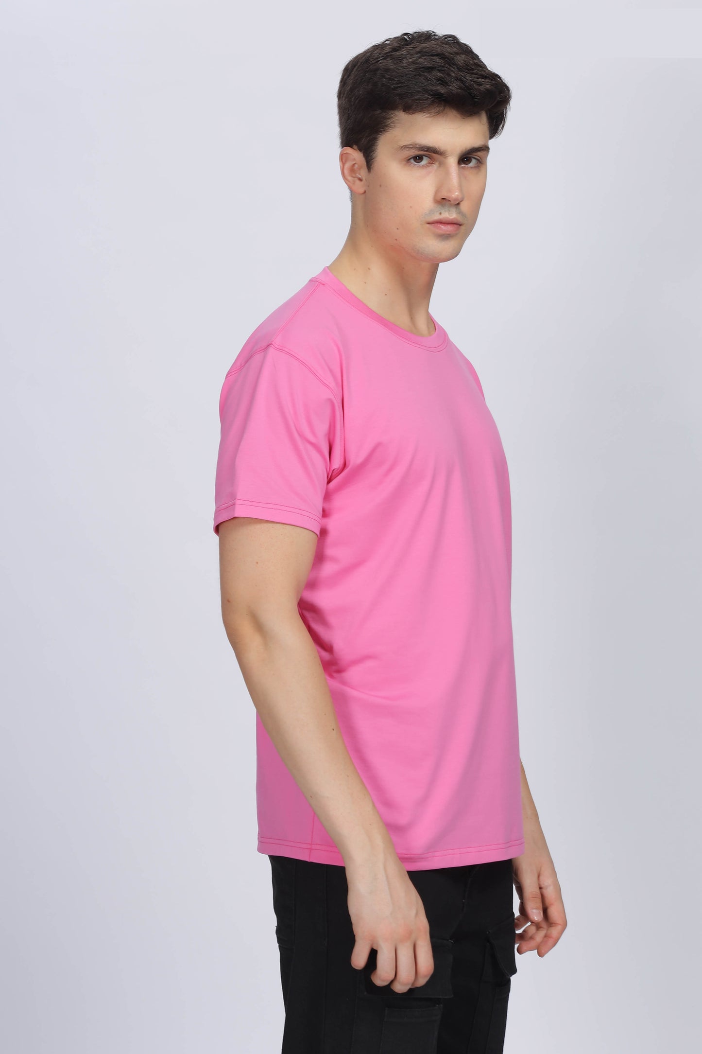 Cool Pink Supima Cotton Tee