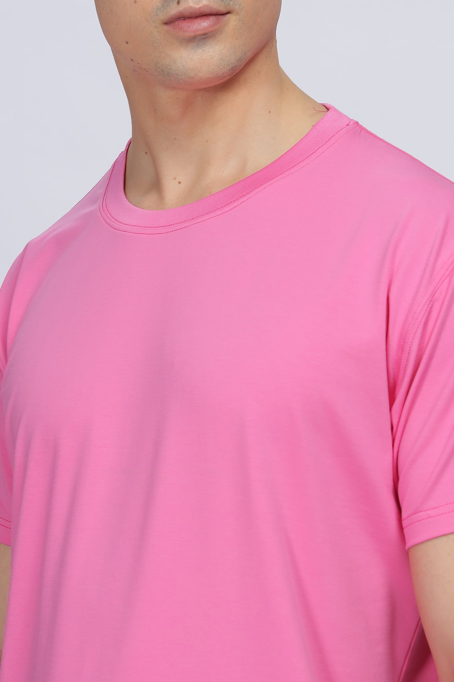 Cool Pink Supima Cotton Tee