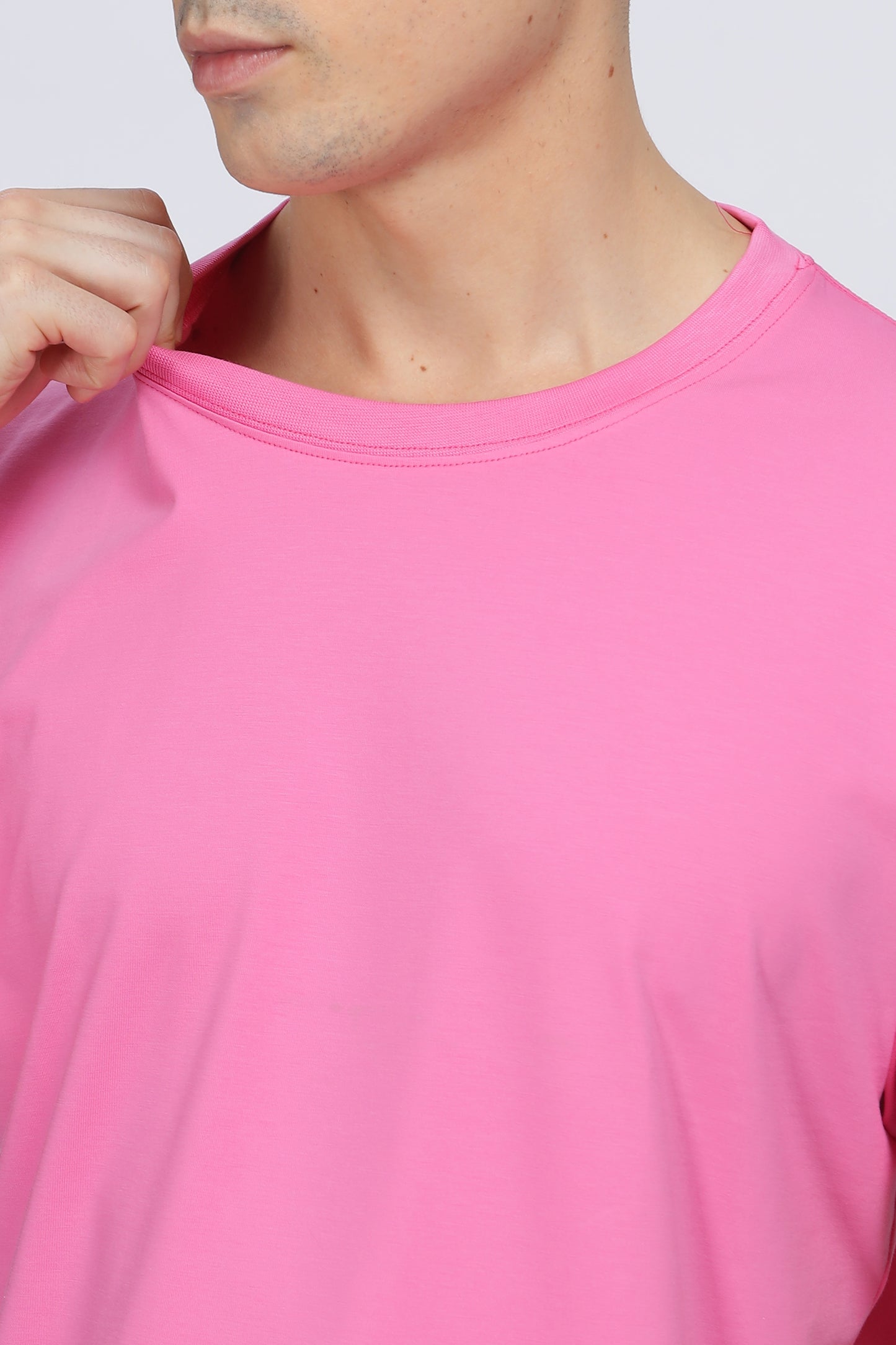 Cool Pink Supima Cotton Tee